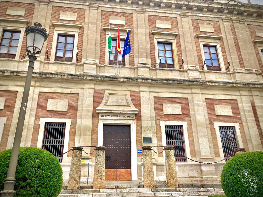 Archivo de Indias, Sevilla, Andalucía.